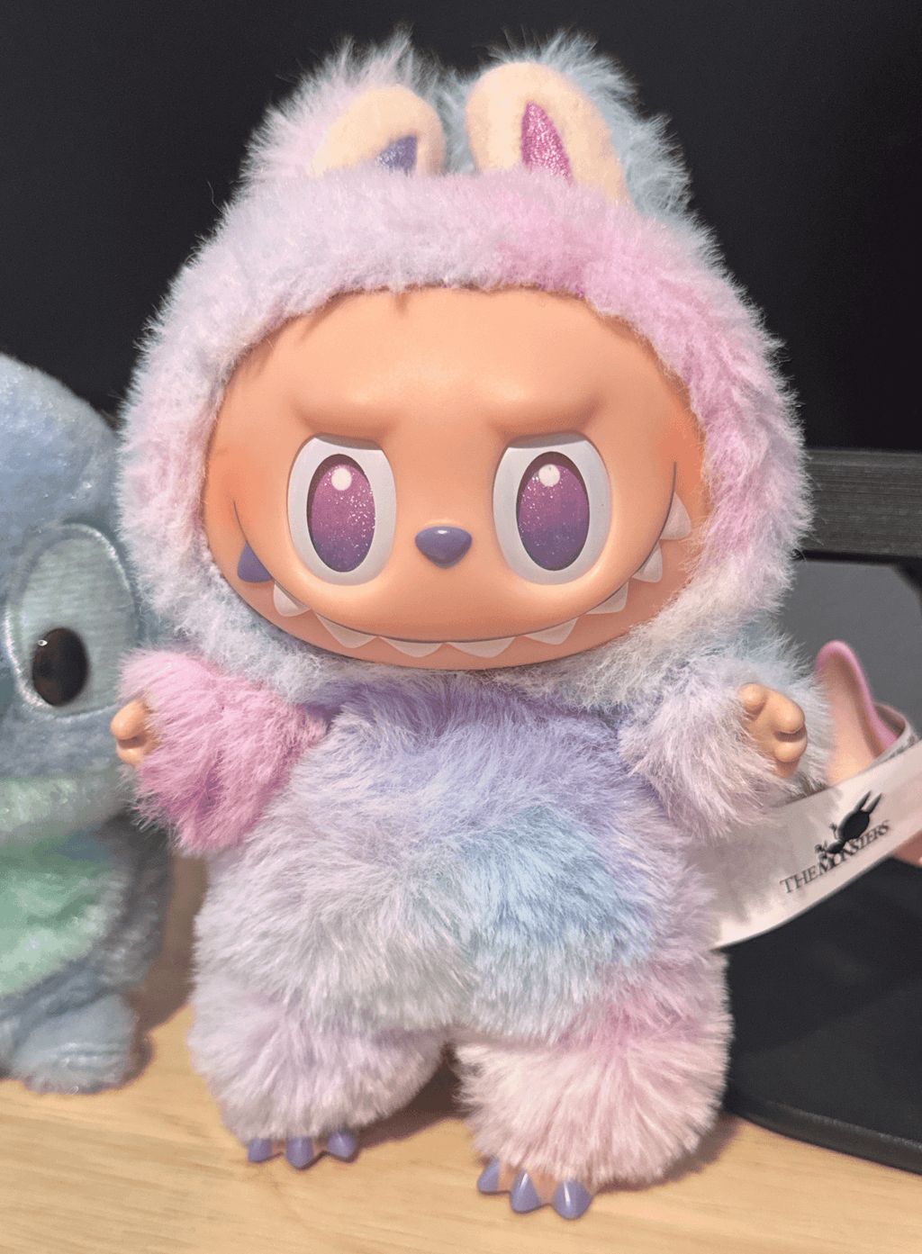 Labubu The Monsters Tasty Macarons Chestnut Cocoa Vinyl Plush ( Multicolor )